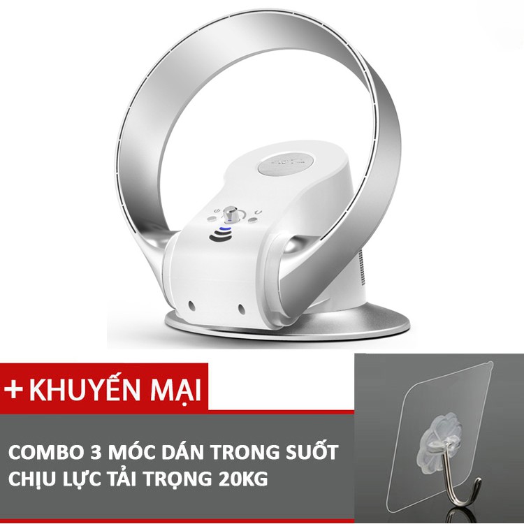 [ Bảo hành 2 năm] Quạt không cánh siêu mát an toàn KJapan CR-305 để bàn hoặc treo tường - TẶNG 10 MÓC DÁN CHỊU LỰC TRONG