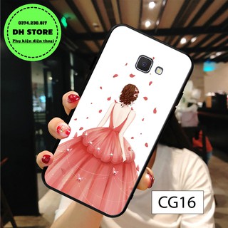 [ SIÊU HOT ] Ốp lưng điện thoại Samsung A3 2016 - A5 2016 - A7 2016 - A9 Pro in hình cô gái chibi.