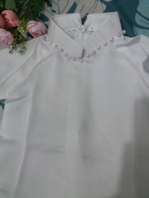 ÁO DÀI LỤA SATIN KÈM QUẦN CHO BÉ GÁI