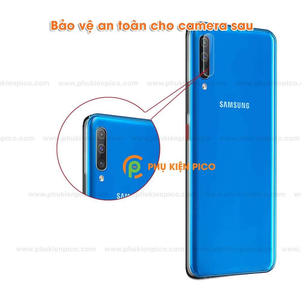 Cường lực camera Samsung A50 trong suốt độ cứng 9H chống trầy xước, va đập - Dán camera Samsung Galaxy A50