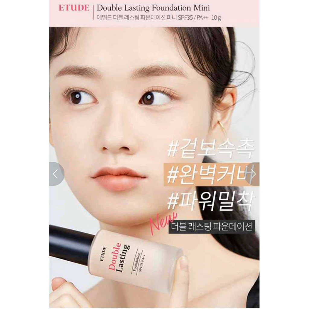 [MINI] Kem nền ET Double lasting Foundation SPF34 / PA ++ size 10ml | BigBuy360 - bigbuy360.vn