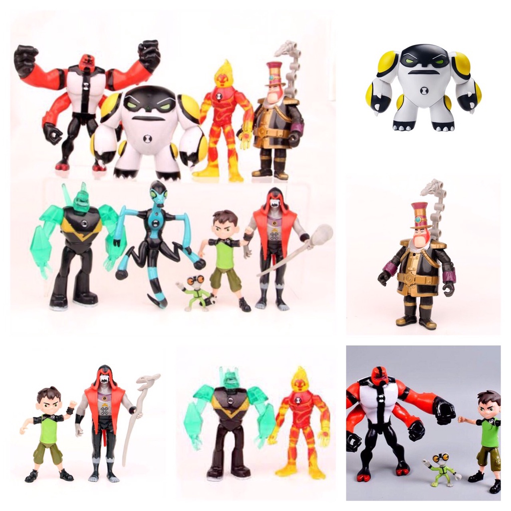 Mô Hình 09 Nhân Vật Siêu Biến Ben 10