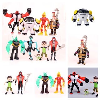 Mô Hình 09 Nhân Vật Siêu Biến Ben 10