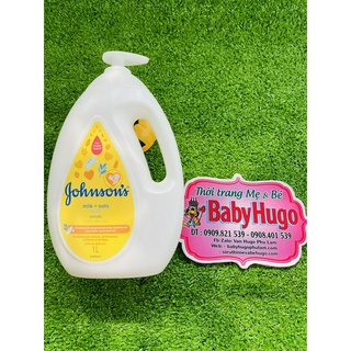[Hàng CTY] Sữa tắm Johnson's Baby chứa sữa và gạo Chai 1000ml