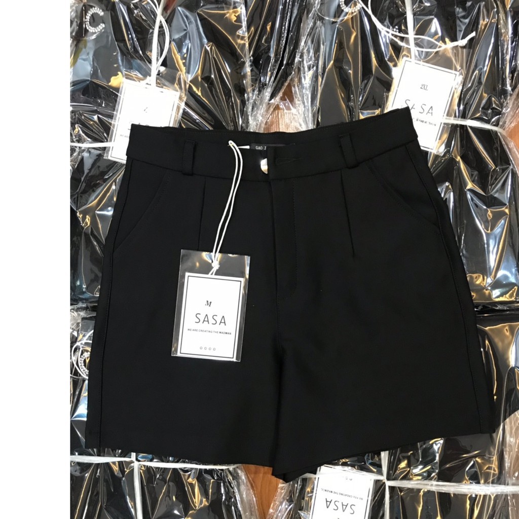 Quần Đùi Cúc Khóa Chất Umi