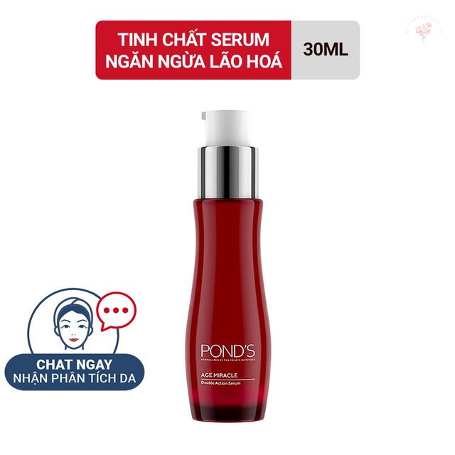 [Mã chiết khấu giảm giá sỉ mỹ phẩm chính hãng] Serum ngăn ngừa lão hóa Pond's Age Miracle 30ml