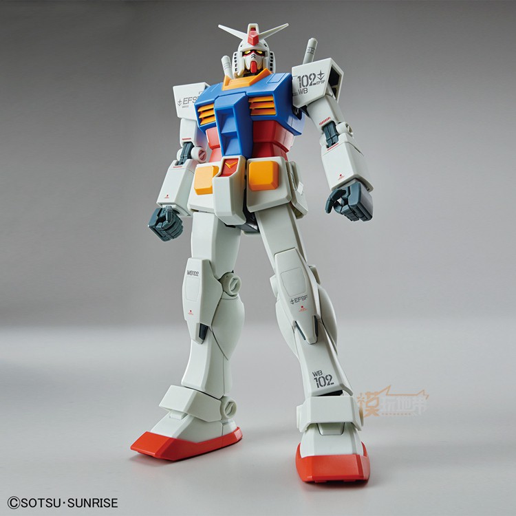 Mô Hình Lắp Ráp The Gundam Base MG RX-78-2 Perfect Gundam ver. Anime Color