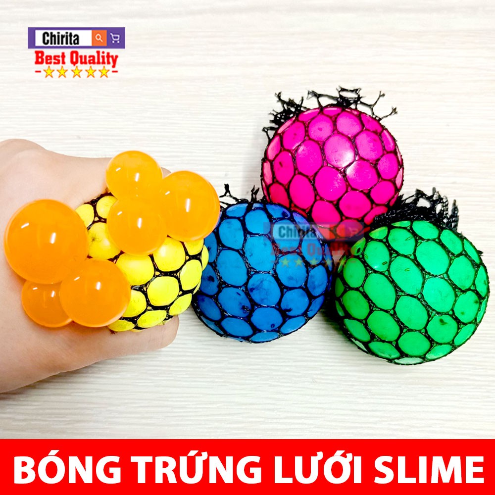 Trứng Lưới Slime - Quả Bóng Lưới Slime - Stress Ball - BTLS