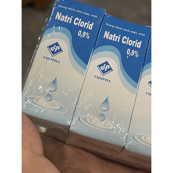 Lốc 10 Chai Nước Muối Sinh Lý Nacl 0,9%