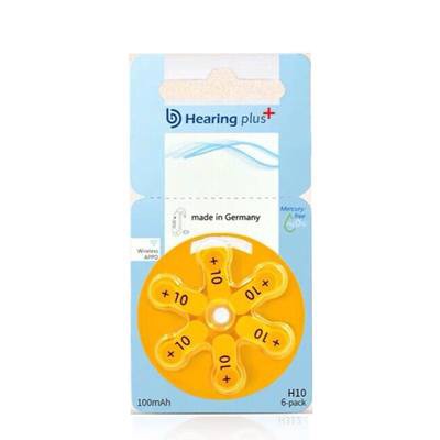 Pin trợ thính Hearing plus A10/P10/H10, H312, H13, H675