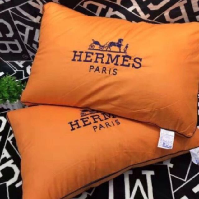 Vỏ gối nằm cotton cam Pari Decor, áo gối cotton mềm mại thoáng mát đa dạng mẫu mã