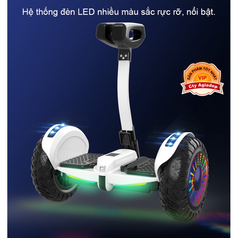Xe điện cân bằng kết nối điện thoại phát nhạc Bluetooth - Hàng cao cấp Superich