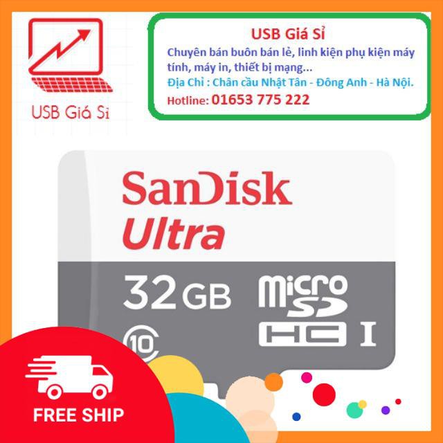 Thẻ nhớ MicroSDHC SanDisk Ultra 533X 32GB 80MB/s
