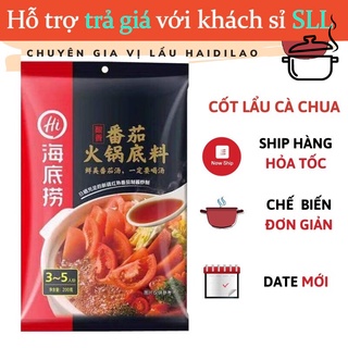 Gia vị lẩu Haidilao vị cà chua dưới 35k