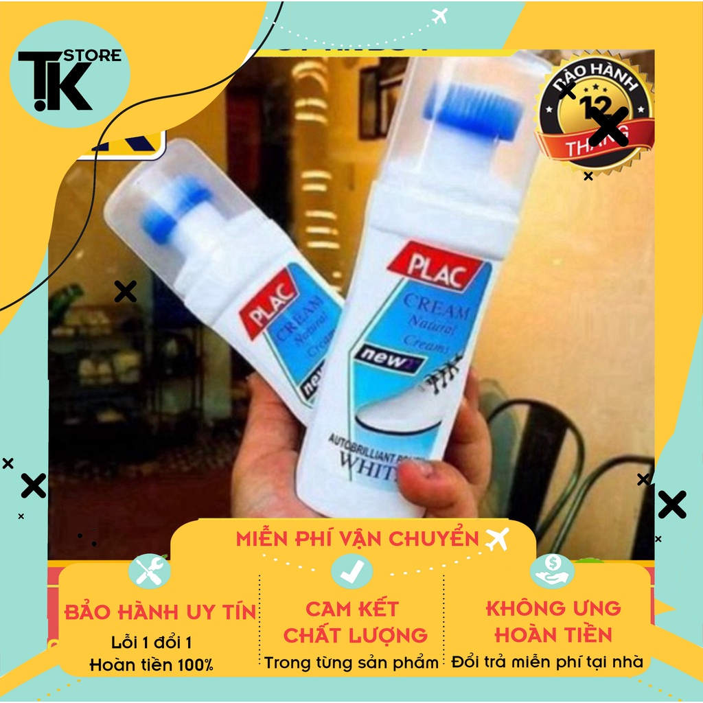 Lọ Tẩy Trắng Giày Plac Tẩy Siêu Trắng[Rẻ Vô Địch] . .