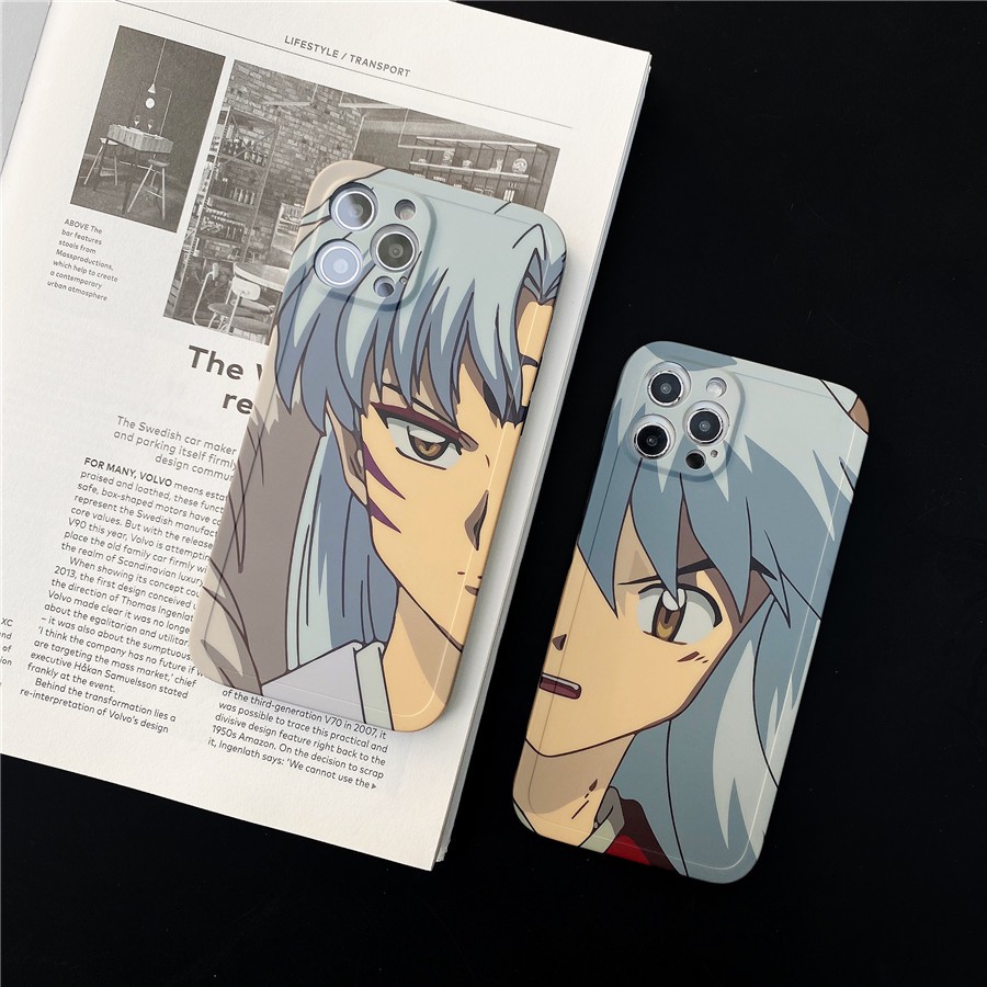 Iphone Ốp Điện Thoại Silicon Họa Tiết Hoạt Hình inuyasha Cho Iphonex 14 pro max 14 plus iphone 13 pro max iphone 12 pro max iphone 11
