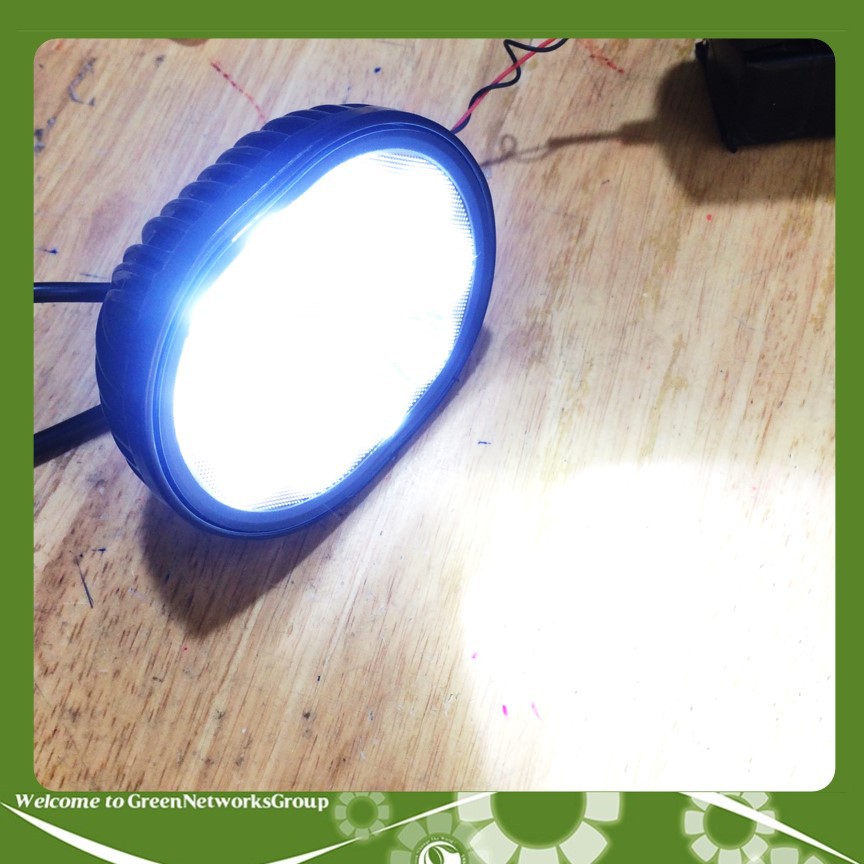 Đèn trợ sáng 12 bóng tròn siêu sáng trợ sáng xe máy Greennetworks