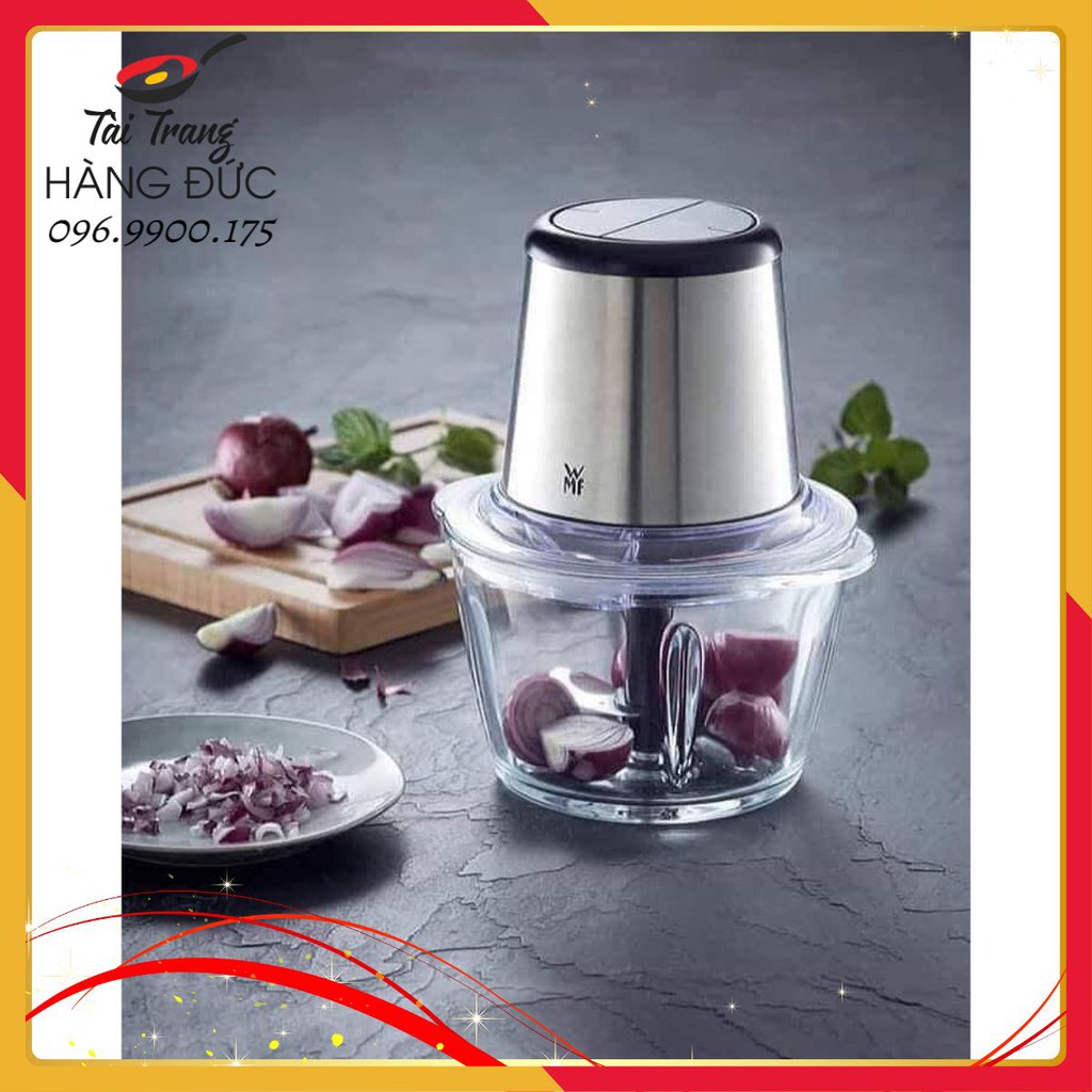 Máy xay thịt WMF Kult X cối thủy tinh lưỡi xay inox - hàng Đức