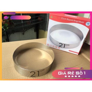 Khuôn Ring Tròn Breadleaf 21cm