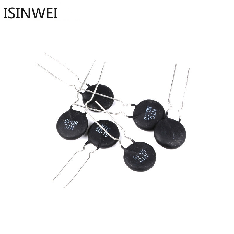 Set 10 điện trở nhiệt NTC 5D-15 5D15 chất lượng cao
