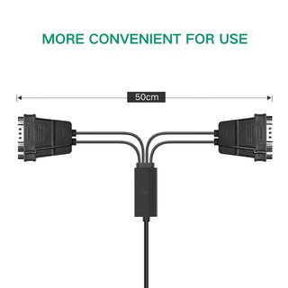 Cáp USB to 2 COM ( RS232 ) Ugreen 30769