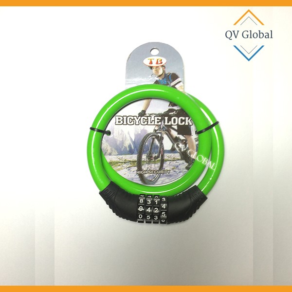 Khóa dây xe đạp chống trộm 4 số, 5 số - Khoá thắng đĩa xe máy cao cấp inox - Bảo Hành 1 Tháng