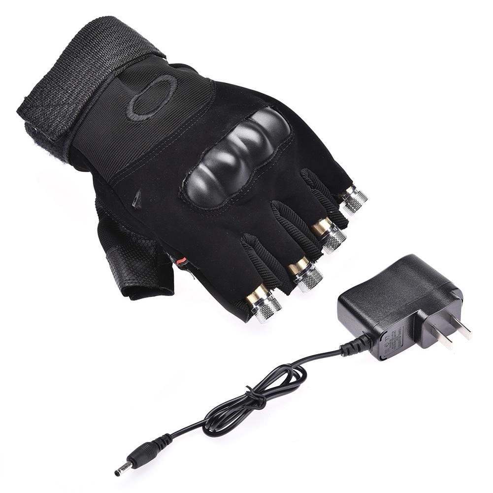 Găng Tay 4 màu Chiếu Sáng Laser