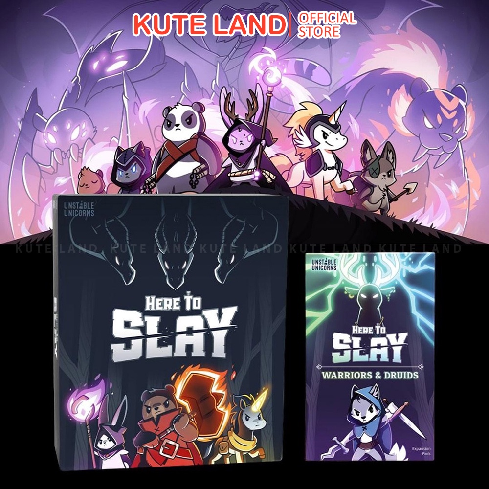 Board Game Here To Slay Và Bản Mở Rộng Chất Lượng Cao BG5