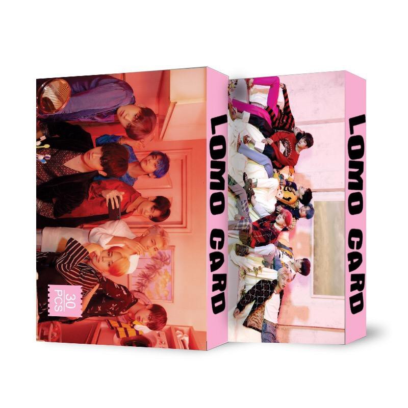 (20 lựa chọn) Lomo bts love yourself bộ ảnh hộp 30 ảnh thẻ hình nhóm nhạc idol Hàn quốc