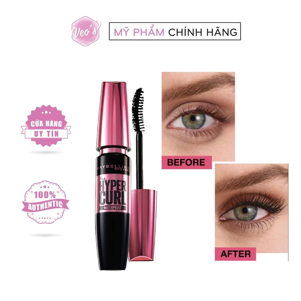 Mascara Maybelline Làm Dài Và Cong Mi Hyper Curl