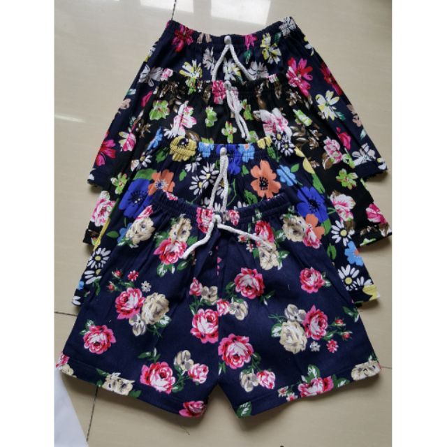 Quần đùi hoa cho bé gái 16-22kg
