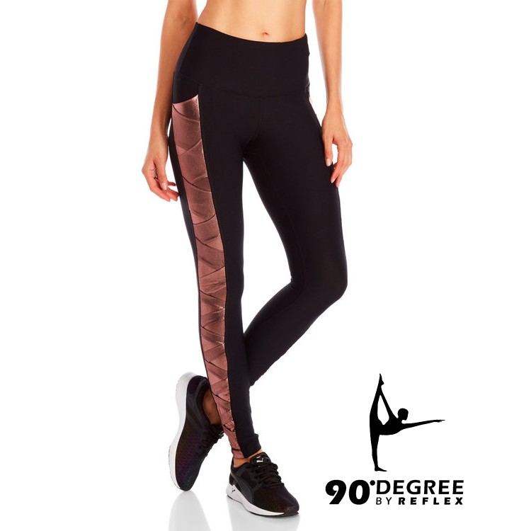 Quần legging lưng cao tập gym yoga 90 Degree
