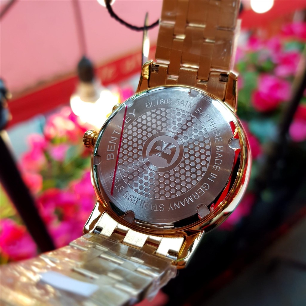 Đồng hồ nam dây kim loại Bentley BL1806 BL1806-20 BL1806-20MKWI