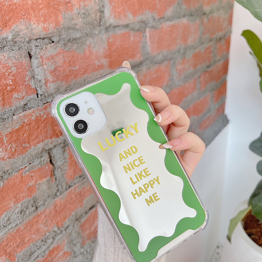 Ốp lưng iphone Ốp Điện Thoại TPU silicone Mặt Gương Thời Trang Cho iPhone 11 pro max X Xr Xs max 7 8 Plus 13 14pro pro max Dinuo case
