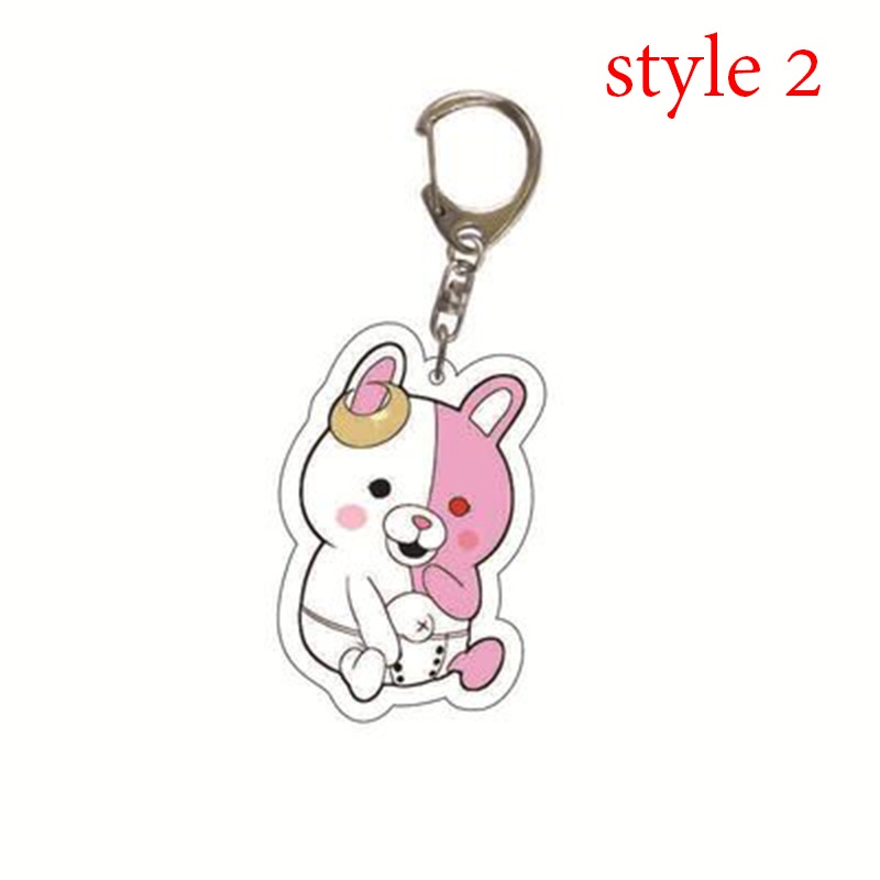 Móc khóa Game Danganronpa bằng acrylic hai mặt