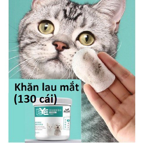 (2 loại) Khăn lau mắt và Nhỏ mắt Bio Gentadrop 10ml - dung dịch vệ sinh mắt chó mèo thú cưng