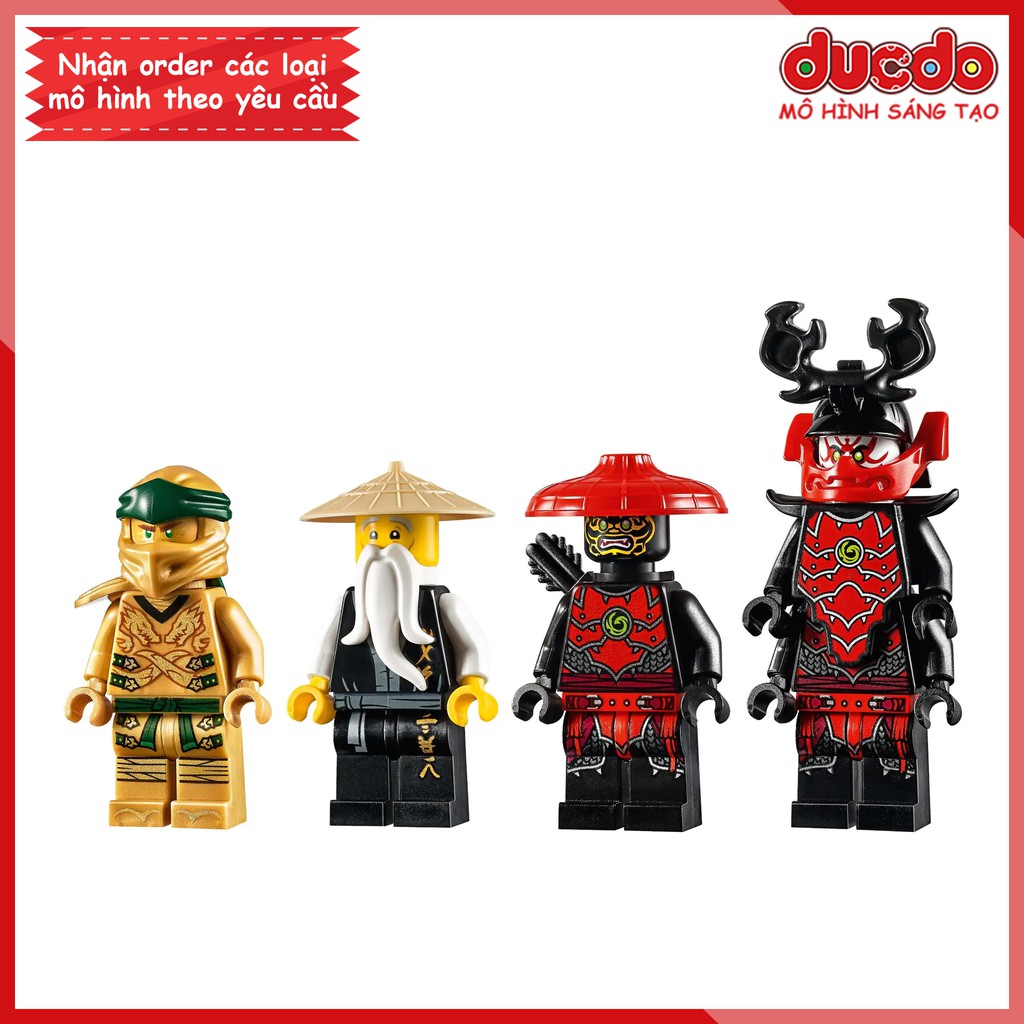 LARI 11492 Lắp ghép Ninjago siêu robot Golden Mech - Đồ chơi Xếp hình Mô hình Ninja 71702 Bela