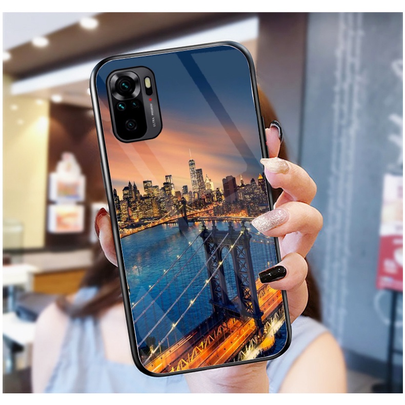 Ốp Lưng XIAOMI REDMI NOTE 10, NOTE 10S, NOTE 10 PRO,NOTE 10 5G,REDMI 10 Ốp kính bóng cao cấp mới nhất