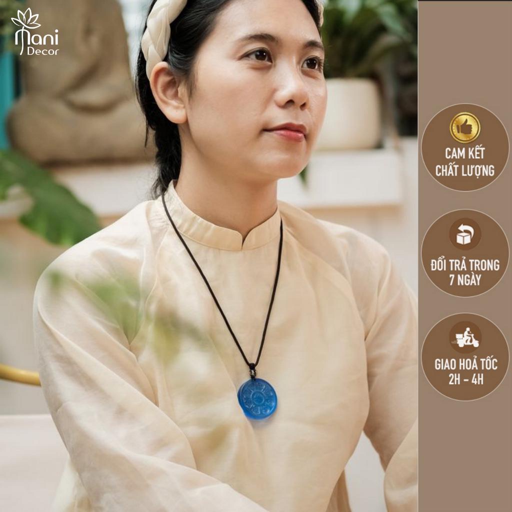 Vòng cổ Đức Văn Thù, hỗ trợ mắn trong thi cử, chất liệu lưu ly - Mani Decor