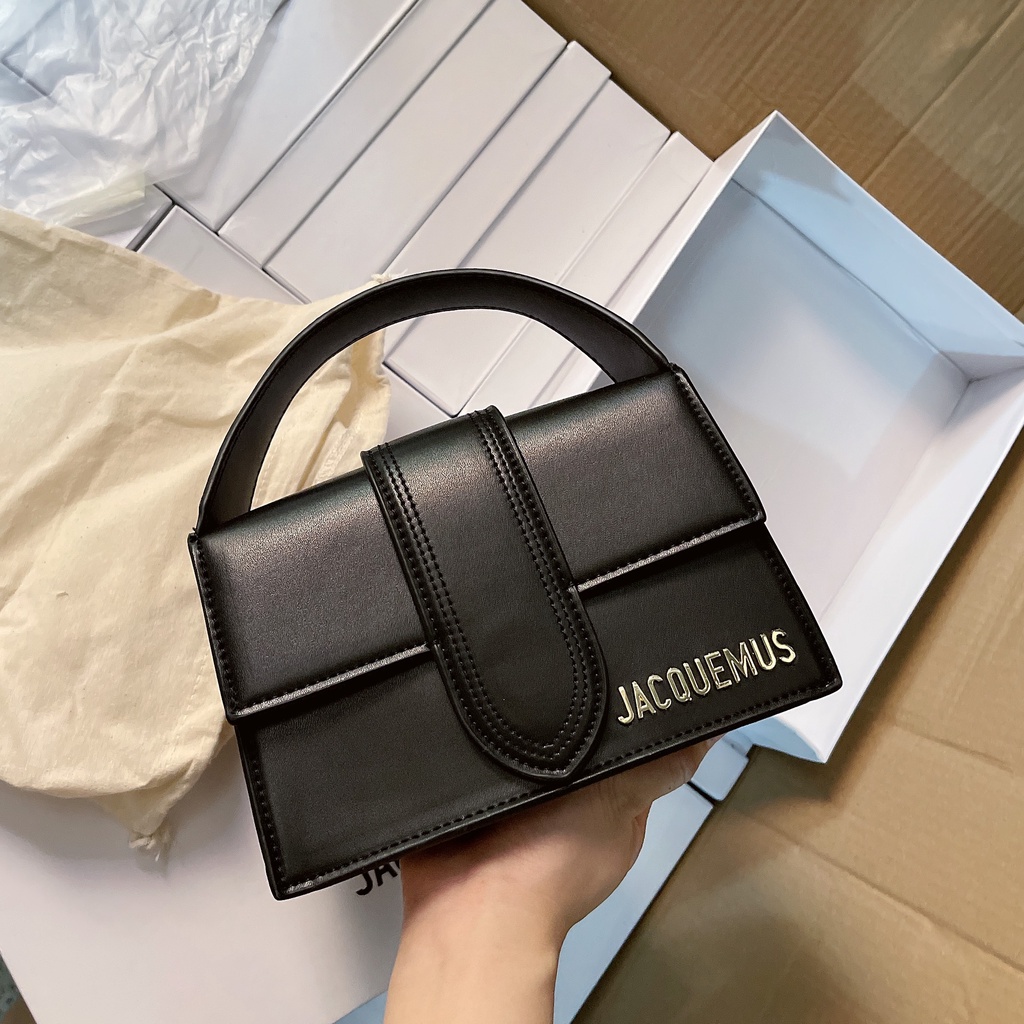 Túi quai xách Jacquemus fullbox kèm túi vải hãng size 20/24