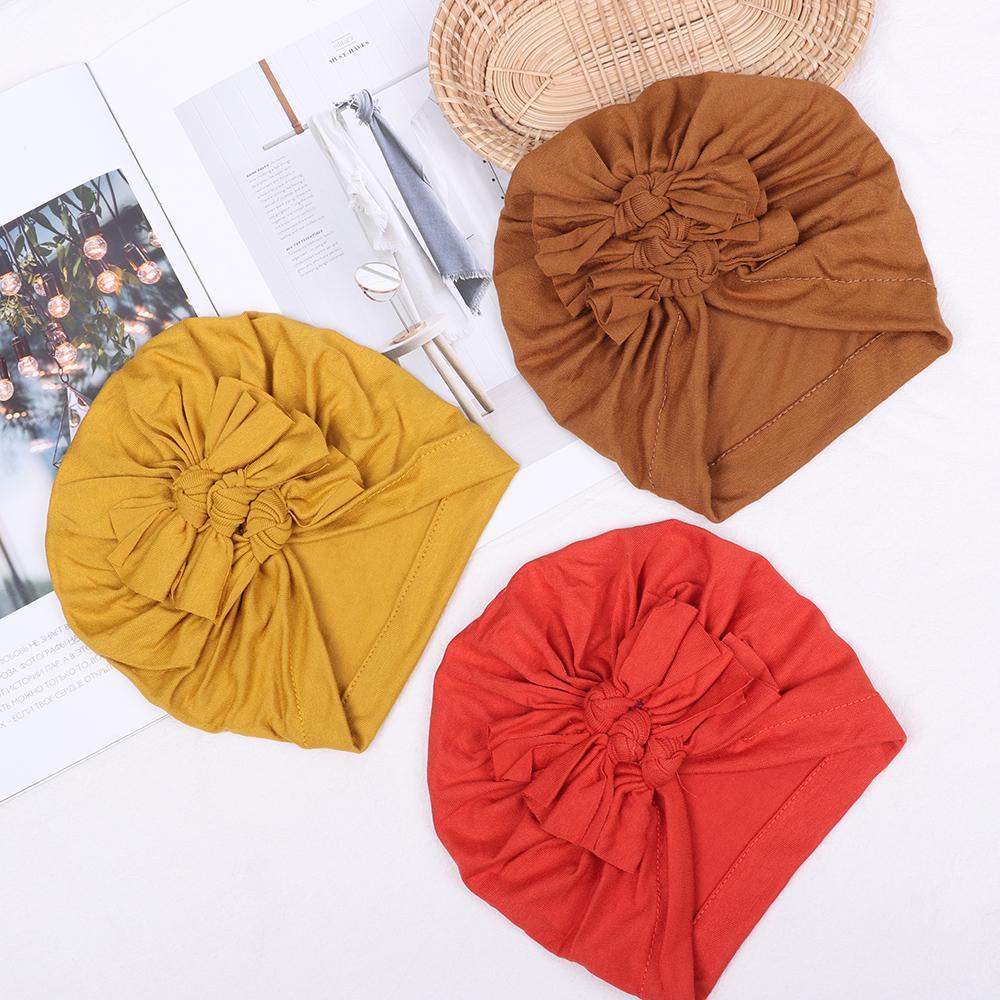 EUTUS Khăn Turban Quấn Đầu Giữ Ấm Cho Trẻ Sơ Sinh