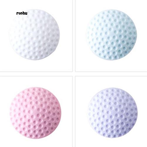 Miếng dán tường chặn cửa chống va đập dáng tròn bằng cao su có thể tháo rời