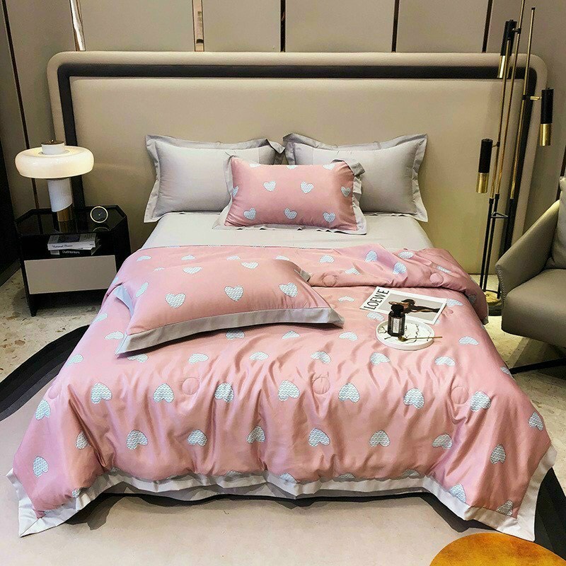 Set chăn ga gối Lụa thái 4 mónLuna Bedding mát lạnh mẫu mới 2022 (hơn 30 mẫu mới về) | BigBuy360 - bigbuy360.vn