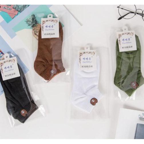 Combo 10 đôi Tất Gấu Brown Hot Hit kèm túi ZIP