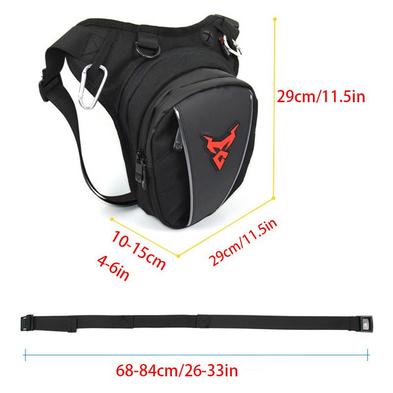 Túi Đeo Hông Vải Oxford Chống Thấm Nước Tiện Dụng Khi Đi Xe Máy