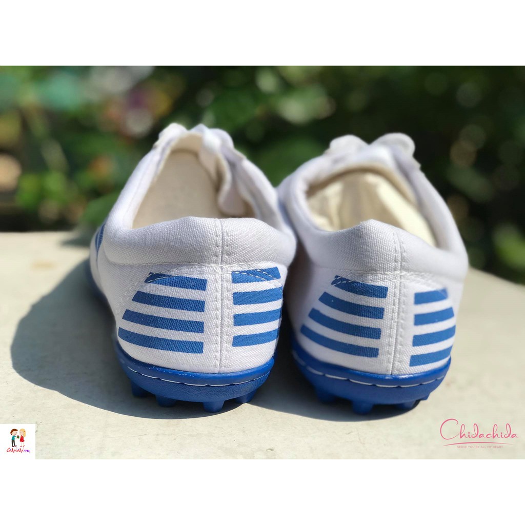 Giày đá bóng Thành Phát TP1102, giá rẻ, chất lượng cao; size 38-43 (màu trắng)