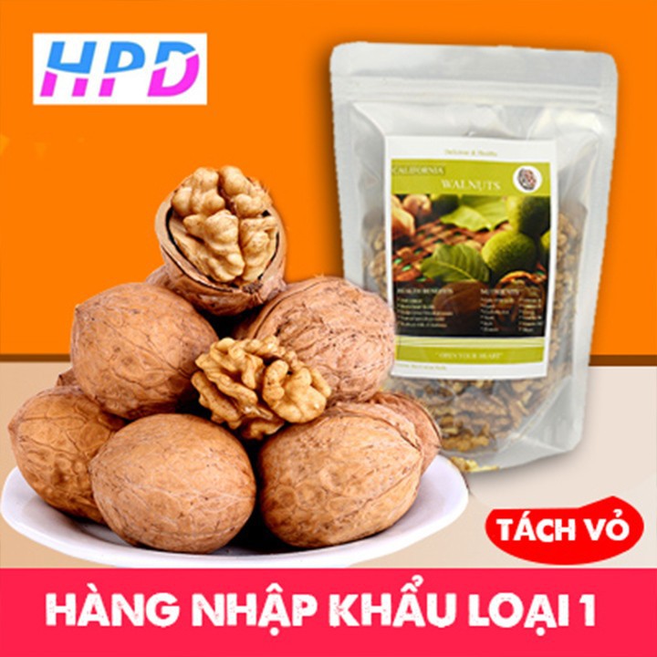 Nhân quả óc chó mỹ 500g - Sả phẩm dinh dưỡng cực tốt dành cho bà bầu, ăn vặt cho mọi lứa tuổi | BigBuy360 - bigbuy360.vn