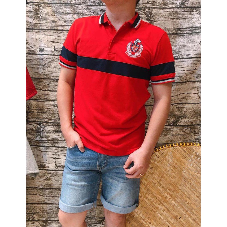 Áo Thun Polo Nam Có Cổ, Tay Ngắn LD158 - Chất Liệu Cotton Cá Sấu 100%, Form Suông Basic Thoáng Mát, Thoải Mái.