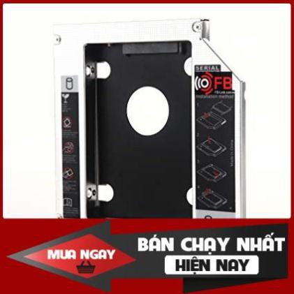 FREESHIP CaddyBay FB-Link 2.5” Sata3 9,5mm/12,7mm (Chuyển ổ CD Laptop ra HDD)