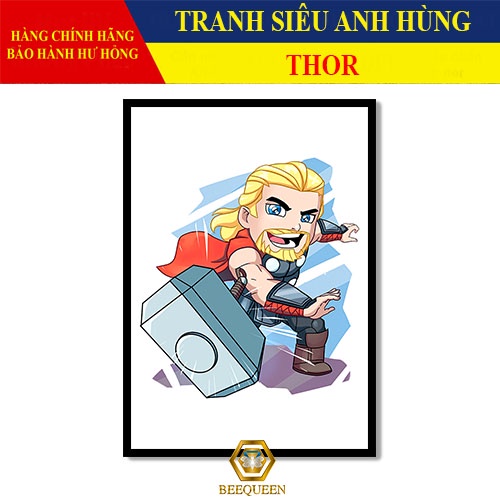 [MS1-25] Tranh Siêu Anh Hùng Thần Sấm -Thor
